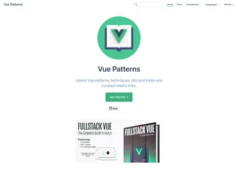 Vue Patterns screenshot