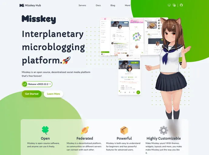 Misskey Hub screenshot