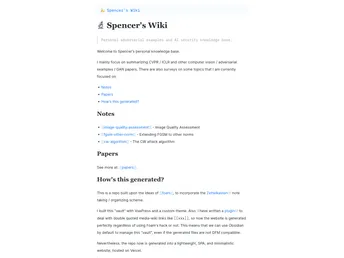 Foam Wiki screenshot